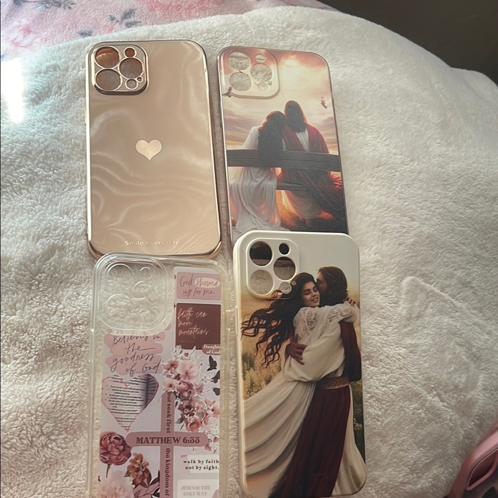 Custom Printed Phone Cases - Romantic and Inspirational Designs
